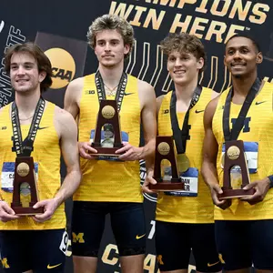 From left: Camden Law, Trent McFarland, Brendan Herger, Miles Brown