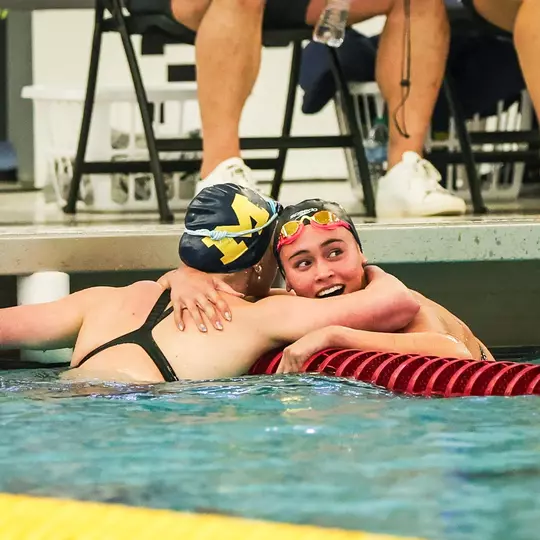 Hannah Bellard (left) and Bella Sims