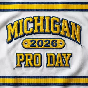 Michigan Football Pro Day 2026 logo