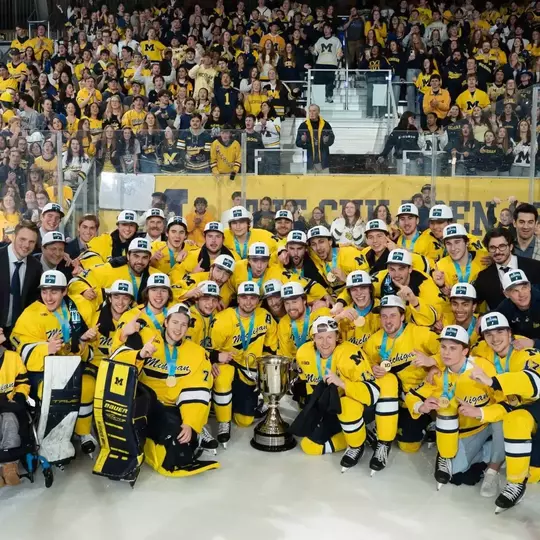 Ice Hockey 2026 Big Ten Tournament Champions Team Photo