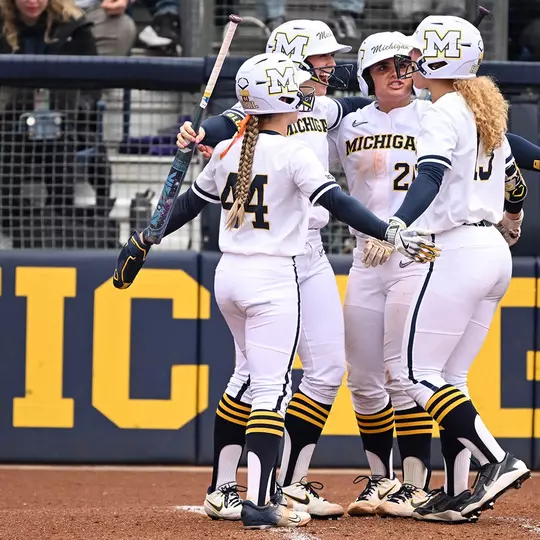 Softball Celebration at the Plate