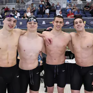 From left: Jack Wilkening, Ole Eidam, Tyler Ray, Luka Mladenovic