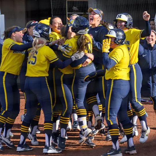 Softball Team Celebration