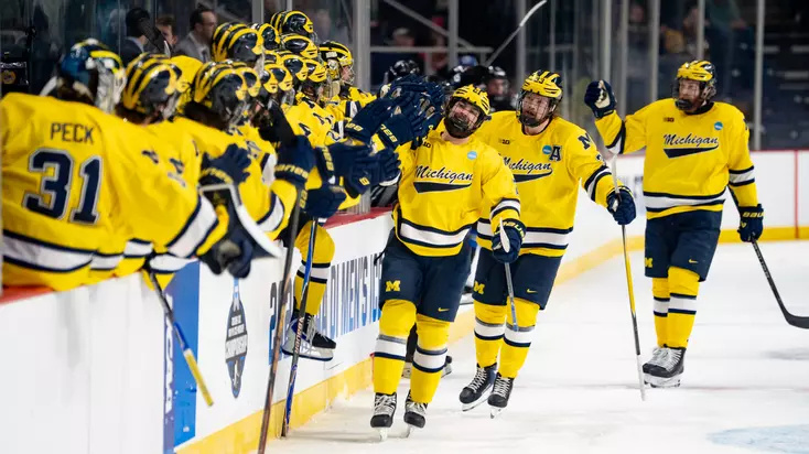 Ice Hockey Highlights vs. Bentley (March 27)