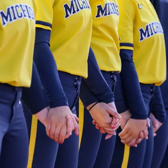 Michigan softball starting lineup generic