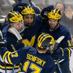 Ice Hockey Goal Celebration