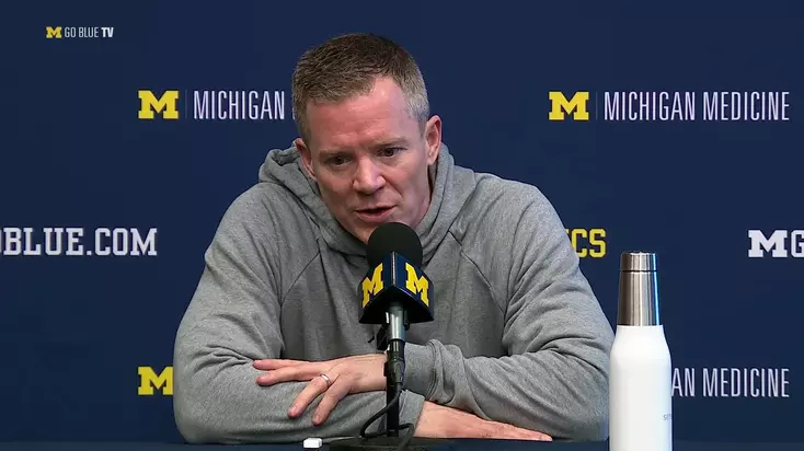 Men's Basketball Press Conference: Dusty May (March 9)