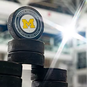 Ice Hockey Puck Stack