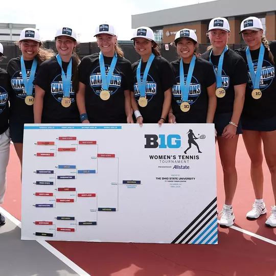Women's Tennis 2926 Big Ten Tournament Champions