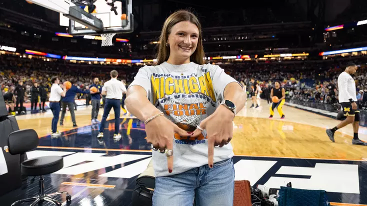 Field Hockey's Taylor Featured in Final Four Anthem Moment