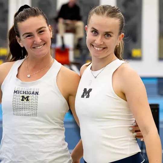 Piper Charney (left) and Reese Miller