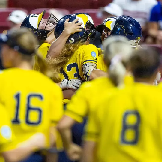 Softball Team Celebration