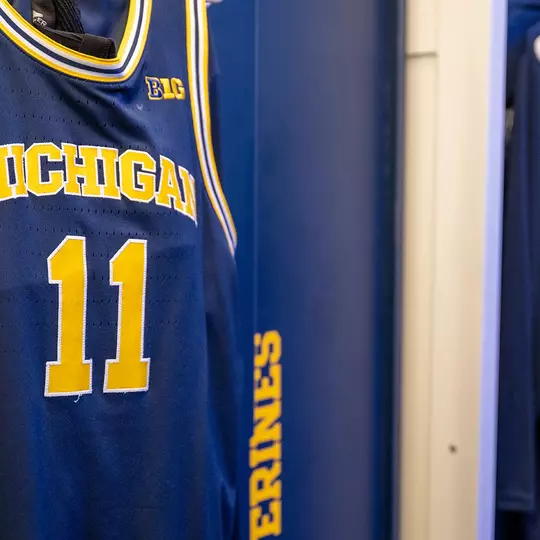 Michigan Men's Basketball jersey