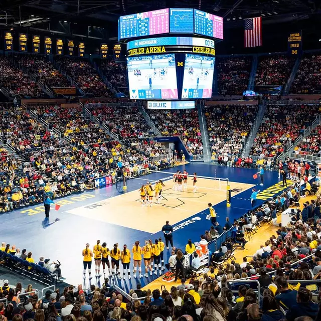 Volleyball Crisler Center