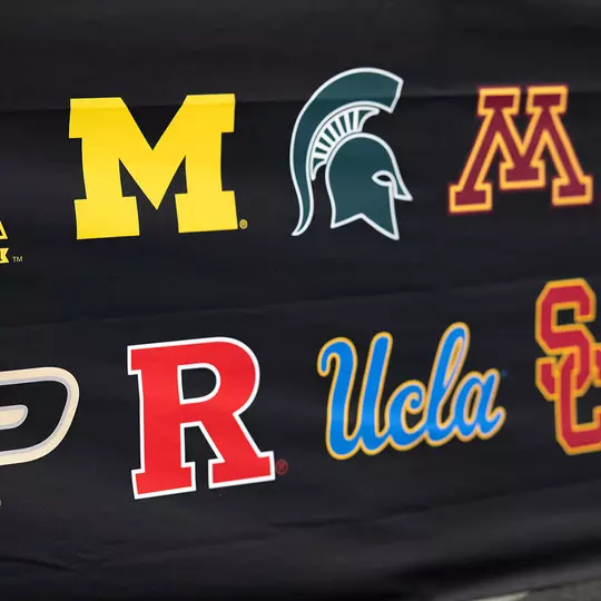 Men's Basketball Big Ten Logos
