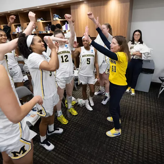 Women's Basketball Team Celebration
