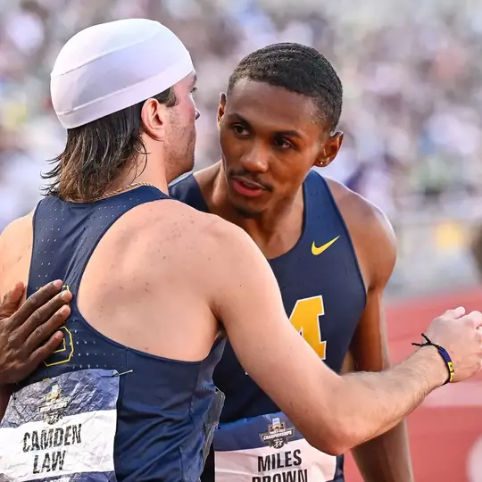 From left: Camden Law, Miles Brown