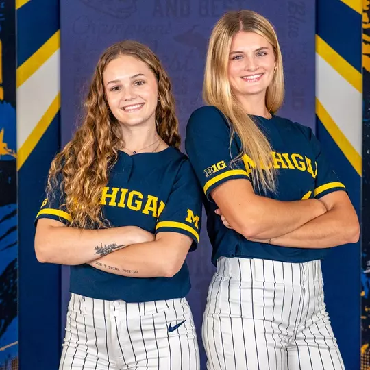 Riley Zache, left, and Berkley Zache