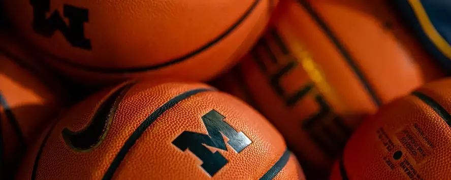 Basketballs with the Block M