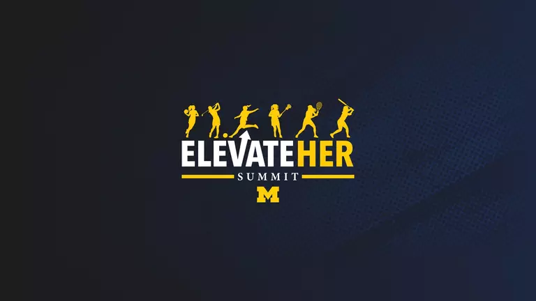 U-M Elevate HER Summit Logo Graphic