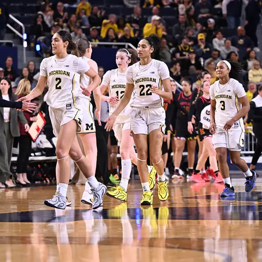 Women's basketball team entering timeout