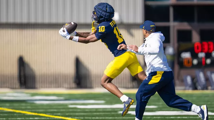 Ffrench Finding His Fit, Talks Receiving Style
