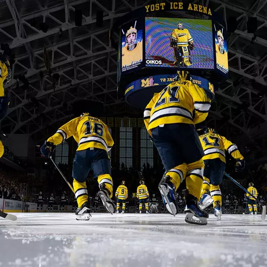 Ice Hockey Pregame Introductions