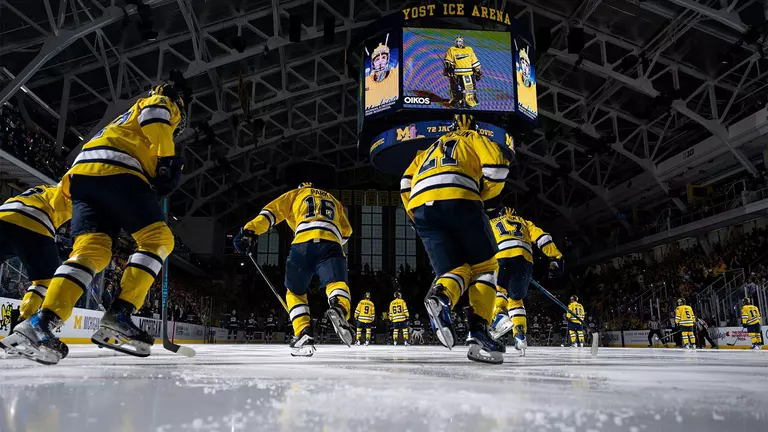 Ice Hockey Pregame Introductions