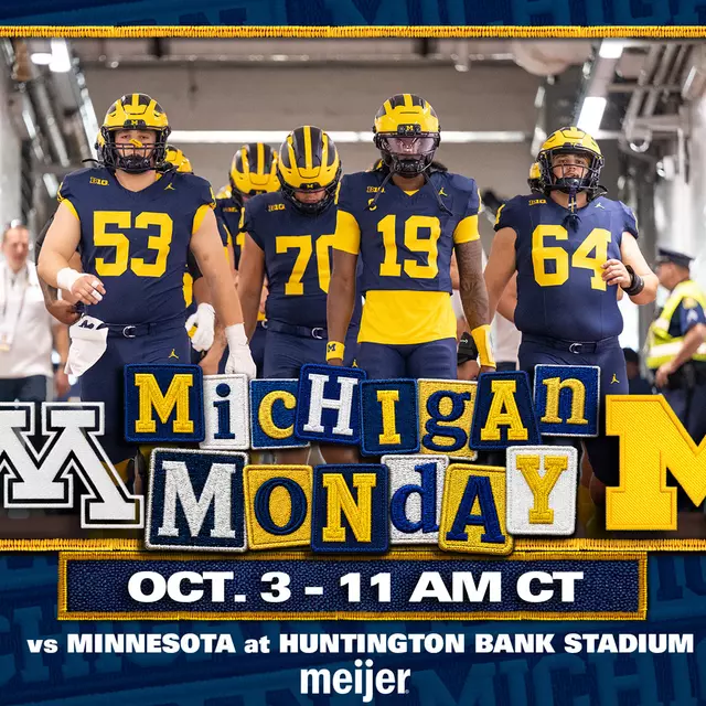 Michigan Monday at Minnesota