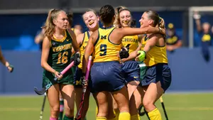 Michigan Field Hockey Celebration