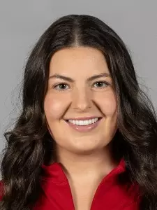 D0524 Field Hockey Head shot posed action social