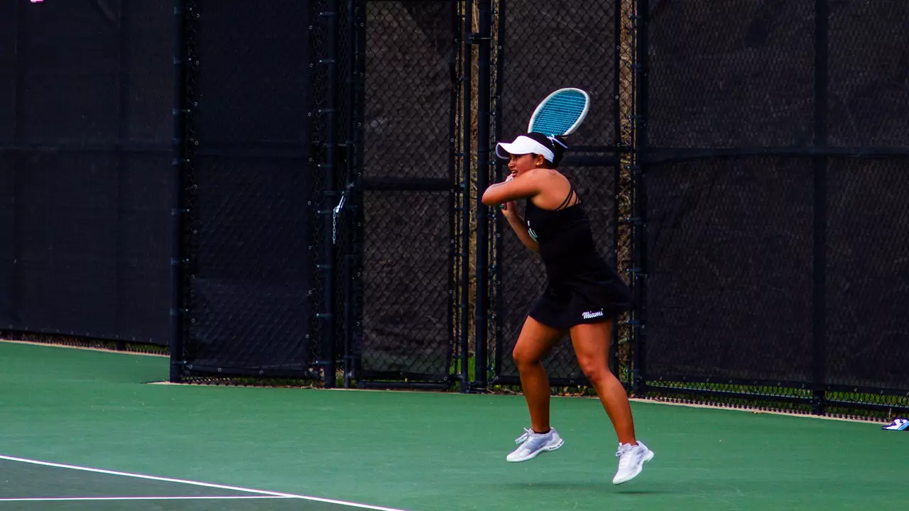 Miami Tennis vs Massachusetts 3-20-26