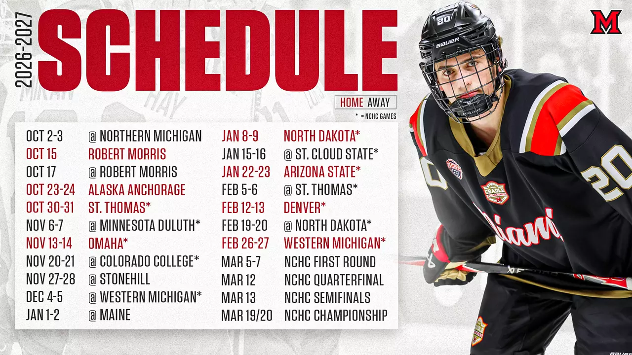 2025-26 Miami Hockey schedule
