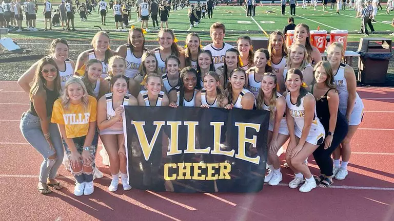 Follow 'Ville Cheerleading on Instagram
