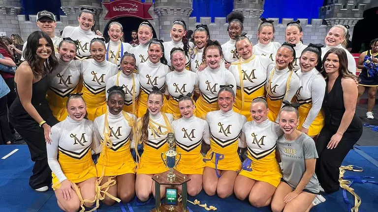 'Ville cheerleaders place sixth at UCA College Nationals