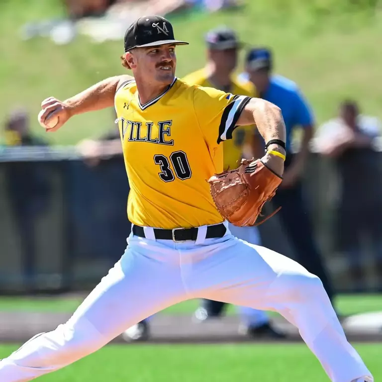 Millersville vs. California (PA) in PSAC Tournament action at Cooper Park in Millersville on Thursday, May 8, 2025. Mark Palczewski/MU Athletics.