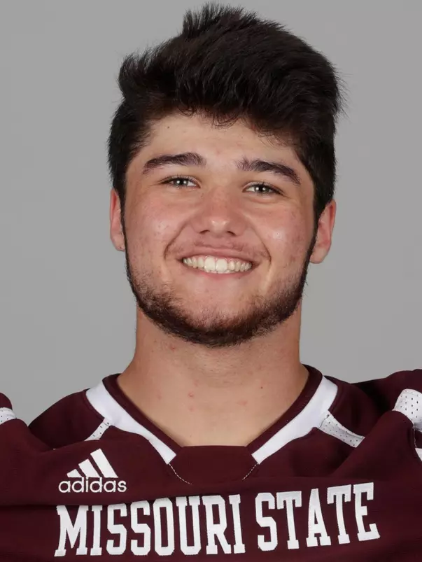 Headshot taken at football media day on Thursday, August 9, 2018. Jesse Scheve/Missouri State University
