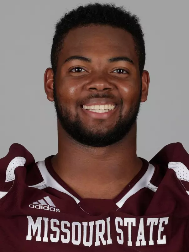 Headshot taken at football media day on Thursday, August 9, 2018. Jesse Scheve/Missouri State University