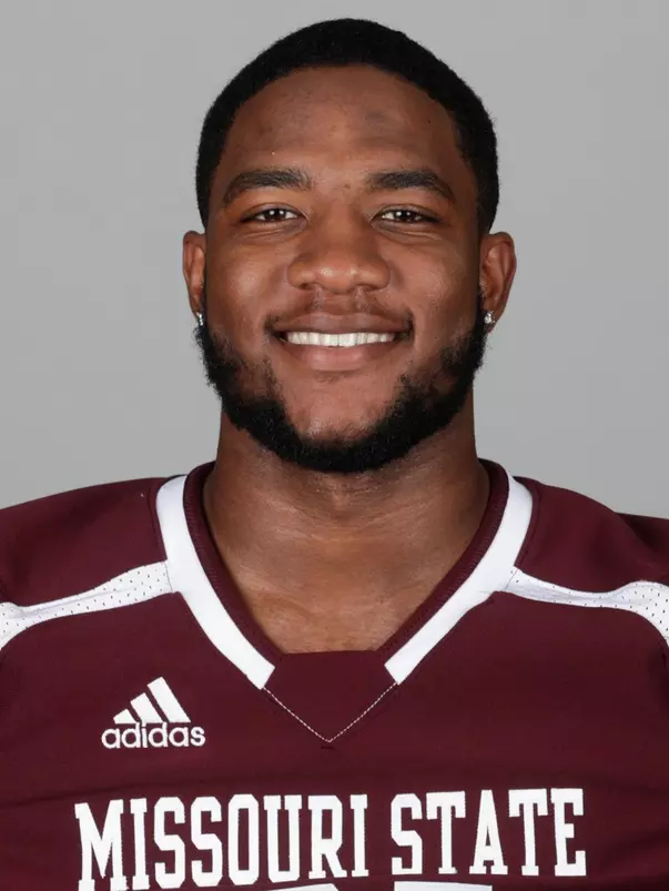 Headshot taken at football media day on Thursday, August 9, 2018. Jesse Scheve/Missouri State University