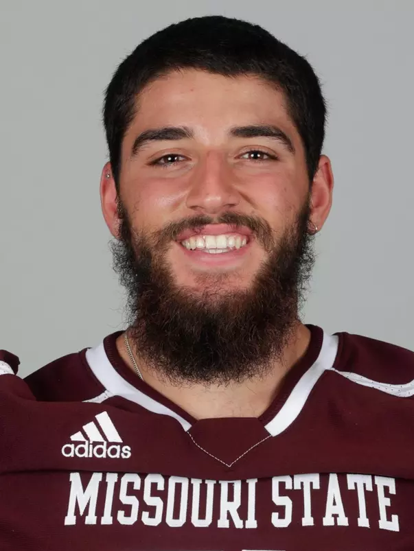 Headshot taken at football media day on Thursday, August 9, 2018. Jesse Scheve/Missouri State University