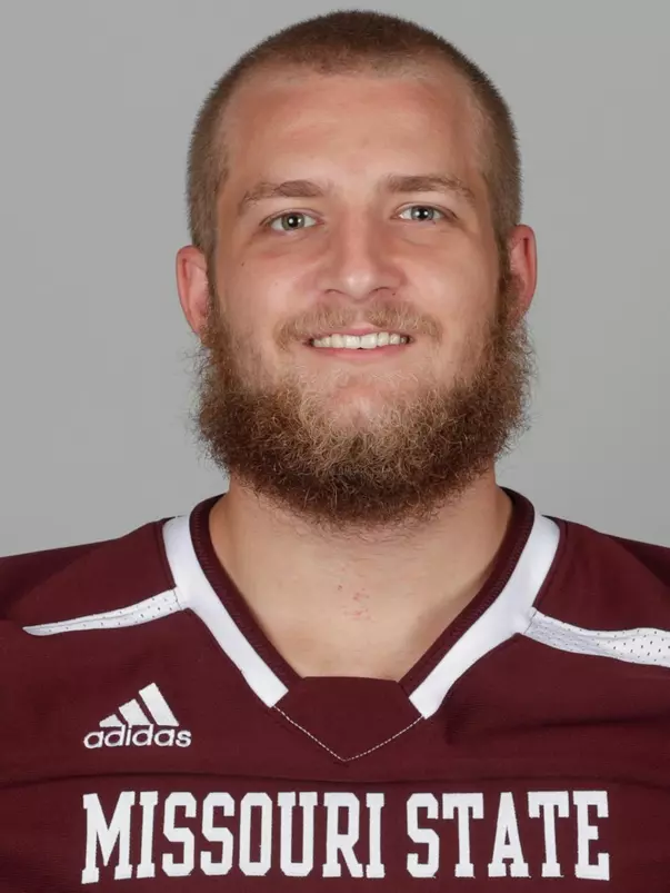 Headshot taken at football media day on Thursday, August 9, 2018. Jesse Scheve/Missouri State University