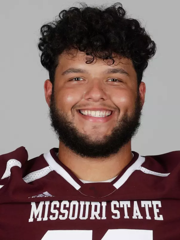 Headshot taken at football media day on Thursday, August 9, 2018. Jesse Scheve/Missouri State University