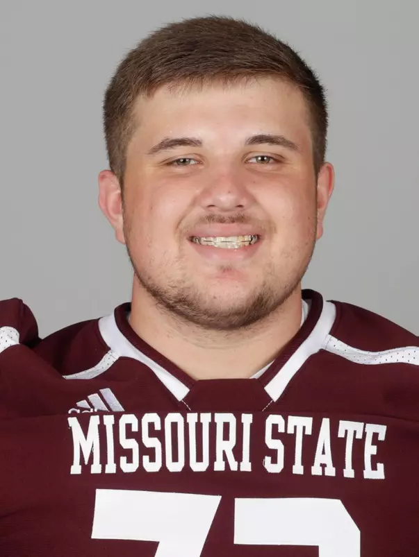 Headshot taken at football media day on Thursday, August 9, 2018. Jesse Scheve/Missouri State University