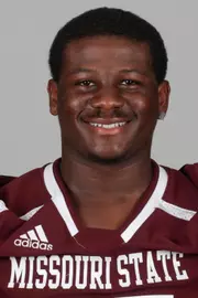 Headshot taken at football media day on Thursday, August 9, 2018. Jesse Scheve/Missouri State University