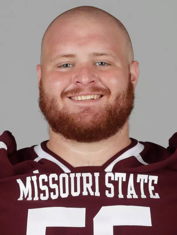 Headshot taken at football media day on Thursday, August 9, 2018. Jesse Scheve/Missouri State University