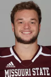 Headshot taken at football media day on Thursday, August 9, 2018. Jesse Scheve/Missouri State University