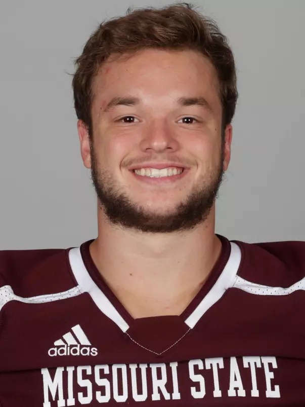 Headshot taken at football media day on Thursday, August 9, 2018. Jesse Scheve/Missouri State University