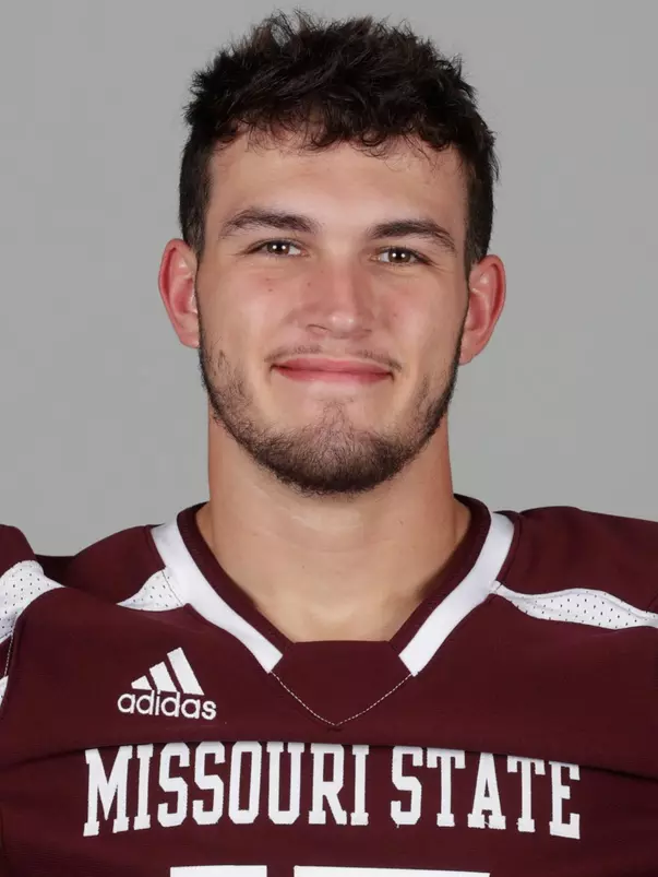 Headshot taken at football media day on Thursday, August 9, 2018. Jesse Scheve/Missouri State University