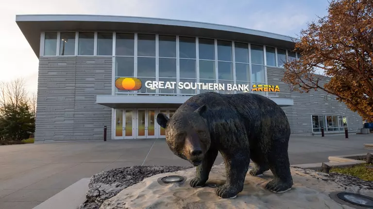 Great Southern Bank Arena on November 28, 2022. Jesse Scheve/MissouriState.edu
