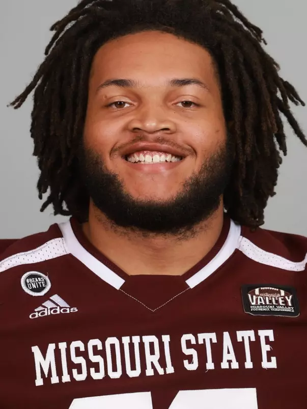 Football fall 2023 portraits at Plaster sport Complex on April 28, 2023. Kevin White/Missouri State University